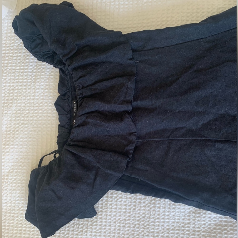 Zara black dress